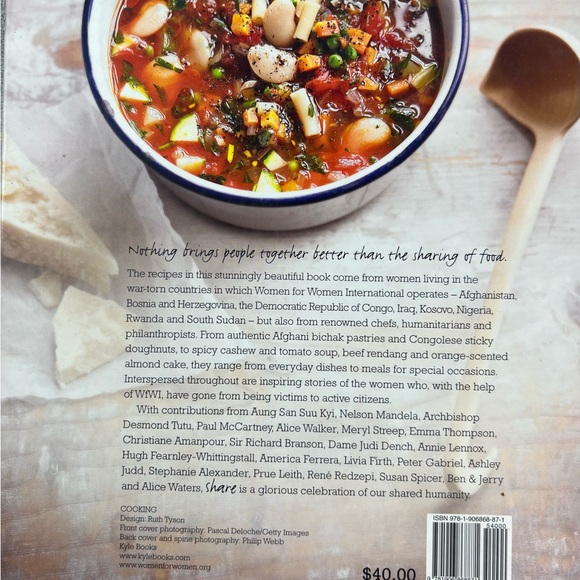 Share: The Cookbook That Celebrates Our Common Humanity Foreword by Meryl Streep - Picture 4 of 11